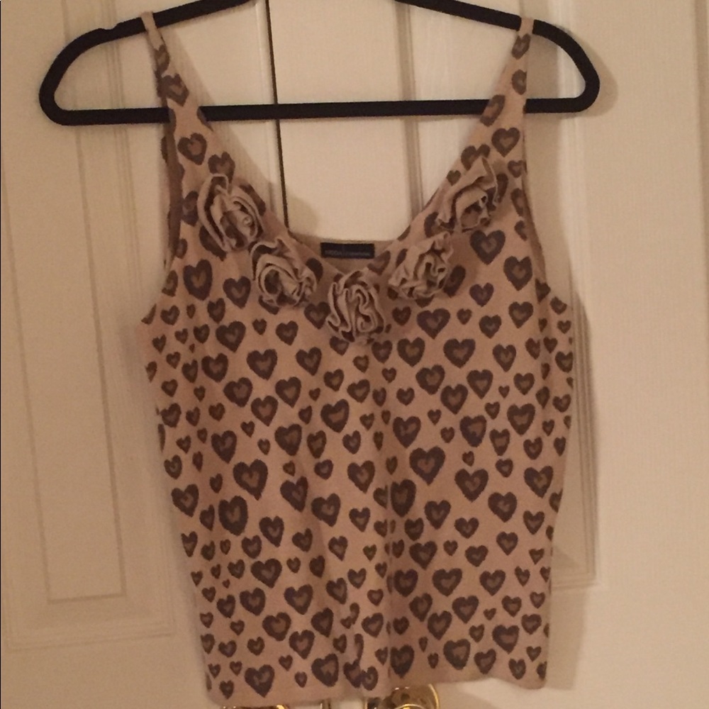 Sweater tank top